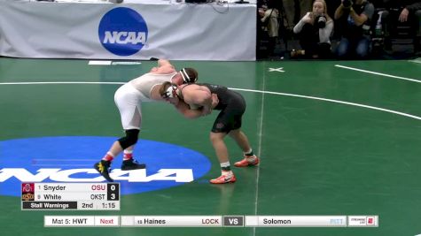 285 lbs, q, Kyle Snyder, Ohio State vs Derek White, Ok State