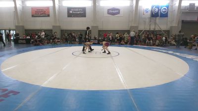 67 lbs Cons. Quarters - Ruger Ovard, Evanston Elite Wrestling vs Jackson Bagley, North Sanpete