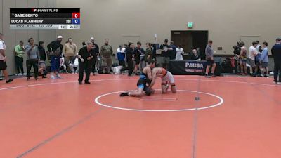 126 lbs Champ. Rd Of 32 - Gabe Benyo vs Lucas Flannery, Sons Of Thunder