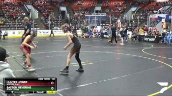 69 lbs Cons. Round 3 - Hunter Joiner, Bedford GLWC vs Easton Meyering, Byron Center