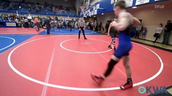 140 lbs Round Of 16 - Dagan Hopkins, Vinita Kids Wrestling vs Trayden McNatt, HURRICANE WRESTLING ACADEMY