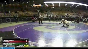 3A 170 lbs Cons. Round 3 - Jaiden Forbes, Miami Beach vs Kenneth DeFord, Flagler Palm Coast