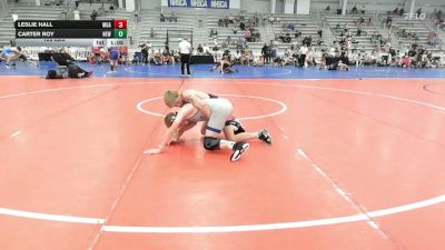 126 lbs Rr Rnd 3 - Leslie Hall, MGA - HSB vs Carter Roy, New Kent Wrestling Club - HSB