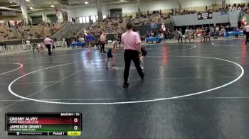 70 lbs Semifinal - Jameson Grant, Seymour Wrestling vs Crosby Alvey, Stars Wrestling Club