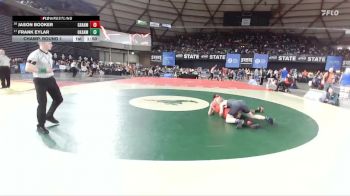 Boys 1B/2B 138 Champ. Round 1 - Frank Eylar, Okanogan vs Jason Booker, Granger