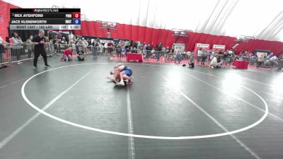 165 lbs Quarters - Rex Ayshford, Pinnacle vs Jace Klendworth, Immortal Athletics
