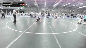 60 lbs Rr Rnd 1 - Willy Moreau, Ragin Raisins Niagara ES vs Luca Ettari, Shore Thing Sharks