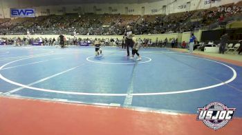 85 lbs Round Of 16 - Paxton Dyson, Texas Elite Wrestling vs Colton Reid, Team Nomad