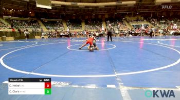 76 lbs Round Of 16 - Colden Nebel, Elgin Wrestling vs Colin Clark, Newcastle Youth Wrestling