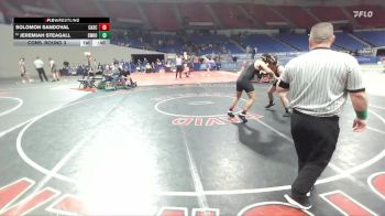 4A Boys 190 lbs Cons. Round 3 - Jeremiah Steagall, Sweet Home Boys vs Solomon Sandoval, Cascade Boys