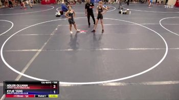 108 lbs Round 2 - Adler Ollman, Anoka Youth Wrestling vs Kylie Yang, Simley Wrestling Club