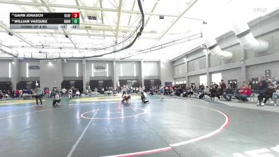 106 lbs Consi Of 8 #2 - Gavin Jonasch, Killingly vs William Vazquez, Danbury