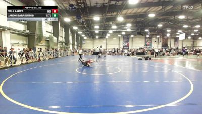 113 lbs Rr Rnd 2 - Will Lakes, Indiana Outlaws Blue vs Jaron Barrientos, Prestige Worldwide