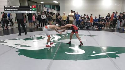 90 lbs Round Of 16 - Ricky Almaguer, WA vs Johnie Wilson, PA