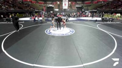73 lbs Cons. Semis - Peyton Disa Scott, Delta Wrestling Club vs Elle Collier, Mad Dawg Wrestling Club