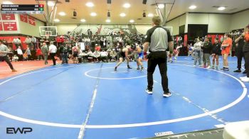 175 lbs Quarterfinal - Jesiah Mason, Coweta vs TERRICK Bien, Rogers High School Boys