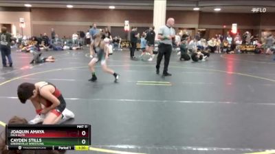 82 lbs Round 3 - Cayden Stills, Greeneville Wrestling vs Joaquin Amaya, Pack Elite