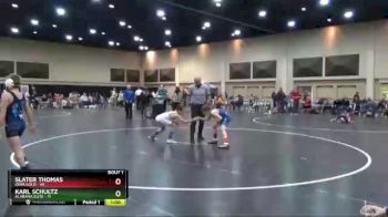 90 lbs Finals (2 Team) - Slater Thomas, Iowa Gold vs Karl Schultz, Alabama Elite
