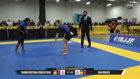 Inga Boruch vs Yasmin Cristhina Fonseca Silva 2026 Pan IBJJF Jiu-Jitsu No-Gi Championship