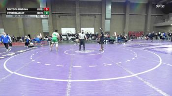 215 lbs Cons. Round 4 - Owen Beasley, Smithville vs Brayden Morgan, Whitfield