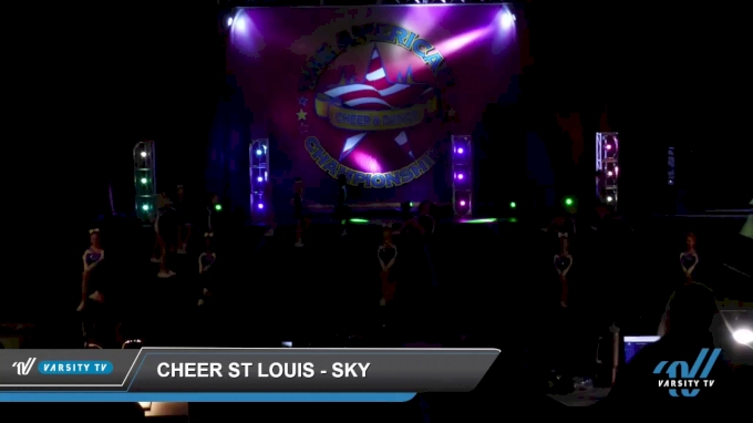 Cheer St Louis Sky 2023 L1 Youth Novice Restrictions 2023 The American Gateway St. Charles Nationals