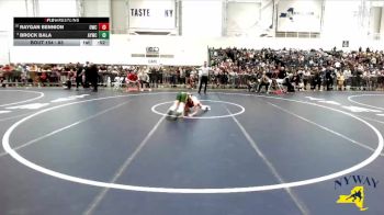 83 lbs Champ. Round 1 - Brock Bala, Adirondack Youth Wrestling Club vs Raygan Bennion, Olean Wrestling Club