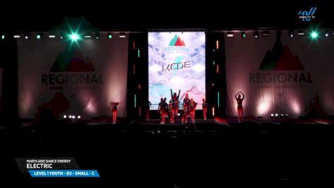 Maryland Dance Energy - Electric [2025 L1 Youth - D2 - Small - C Day 1] 2025 The Northeast Regional Summit