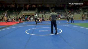 142 lbs Semifinal - Terryn Banner, HURRICANE WRESTLING ACADEMY vs Janaye Wise, Tulsa Rogers