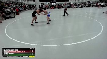 165 lbs Champ. Round 1 - Tate Miller, Illinois vs David Burchett, Goldman`s Wrestling Academy Of The Rockies