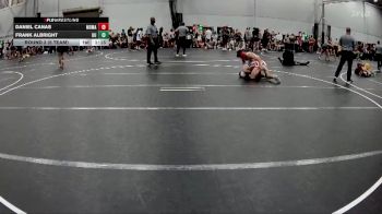 106 lbs Round 2 (6 Team) - Daniel Canas, Maryland Mallets vs Frank Albright, Upstate Uprising
