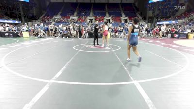 124 lbs Cons 64 #2 - Haley Ramos, IL vs Aiyanah Sylvester, IL