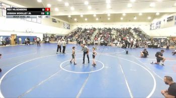 63 lbs Cons. Semi - Rex Hilgenberg, Rough House vs Joshua Woolley Jr., Poway