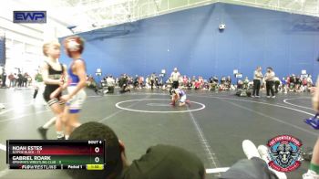 56 lbs Placement (4 Team) - Noah Estes, Slyfox Black vs Gabriel Roark, OpenMats Wrestling Club