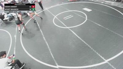190 lbs Champ. Round 2 - Aidan Lindsey, Centennial Corona vs Wyatt Walbeck, Clovis High