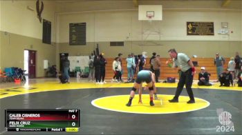 100 lbs Cons. Round 5 - Felix Cruz, Dark Horse vs Caleb Cisneros, Team Selma