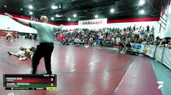 106 lbs Cons. Round 2 - Mason Box, Canyon vs Daniel Mendoza, Victor Valley