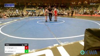 112 lbs Quarterfinal - Blake Wind, Henryetta Knights Wrestling Club vs Amberlyn Bruce, Tulsa Blue T Panthers