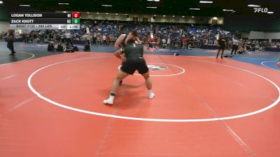 285 lbs Round Of 32 - Logan Tollison, MI vs Zack Knott, NC