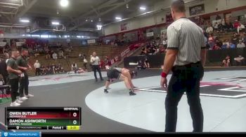 184 lbs Semifinal - Owen Butler, Indianapolis vs Damon Ashworth, Central Missouri