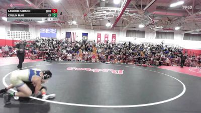138 lbs Consi Of 8 #1 - Landon Carson, Souhegan vs Collin Mao, Conval