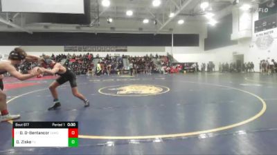 126 lbs Cons. Round 2 - Daniel Diaz-Bentancor, Santa Monica vs Dane Zisko, Fountain Valley