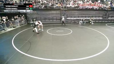 3A 175 lbs Cons. Round 3 - Kaden Nowell, Canyon View vs Ryker Howlett, Juab