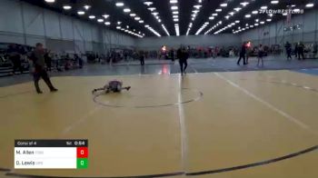 49 lbs Consolation - Mason Allen, Toss Em Up Wrestling Academy vs Dante Lewis, Viper Wrestling Club