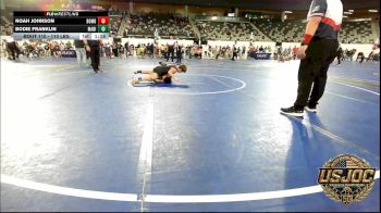 110 lbs 3rd Place - Noah Johnson, Bomb City Wrestling vs Bodie Franklin, Madill Takedown