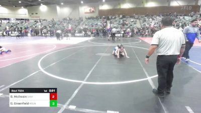 70 lbs Round Of 16 - Bentley McIlwain, Central Catholic WC vs Gabriel Greenfield, Mountain Man WC