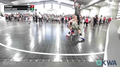 49 lbs Rr Rnd 1 - JD Baker, Coweta Tiger Wrestling vs Barrett Smith, Team Tulsa Wrestling Club
