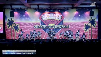 South Force Cheer - Kryptonite [2026 L4 Senior Coed - Medium Day 3] 2026 Spirit Sports Grand Nationals