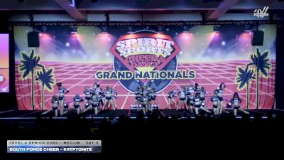 South Force Cheer - Kryptonite [2026 L4 Senior Coed - Medium Day 3] 2026 Spirit Sports Grand Nationals