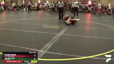 115 lbs Cons. Round 2 - Tyler Shane, Elite Wrestling vs Xavier Moy, Immortals