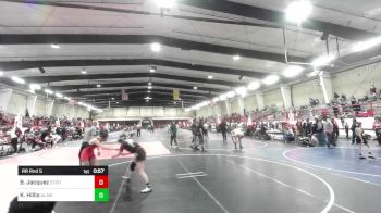 109 lbs Rr Rnd 5 - Brooklyn Jacquez, Stout Wr Acd vs Kennedy Hillis, Alamosa